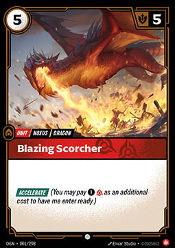 Blazing Scorcher FOIL