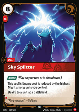 Sky Splitter FOIL
