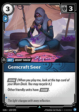 Gemcraft Seer FOIL