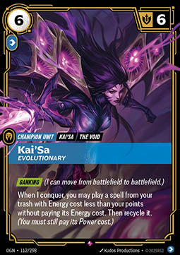 Kai'Sa, Evolutionary (V.1 - Rare)