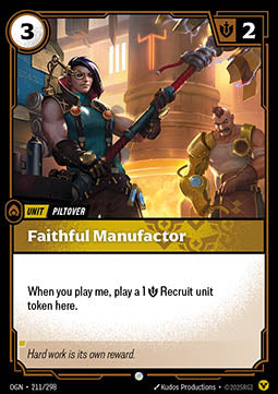 Faithful Manufactor