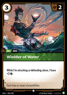 Wielder of Water FOIL