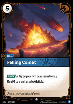Falling Comet FOIL