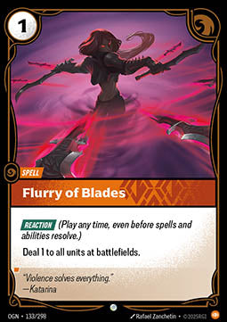 Flurry of Blades FOIL